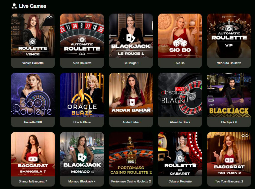 live games cashwin casino-list